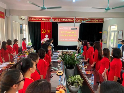 Trường THTTTQ long trọng tổ chức Lễ tổng kết năm học 2019-2020 